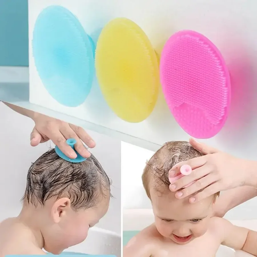 Hair Care Baby - Silicone Shampoo Brush for Baby Infant