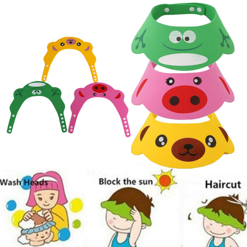 Hair Care Baby - Adjustable Baby Shower Hat Toddler Kids