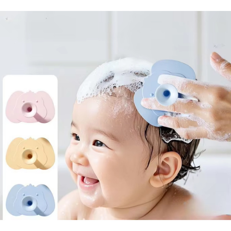 Hair Care Baby - Baby Silicone Shampoo Brush Hair Comb