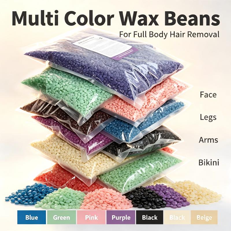 Hair Care Color - Multi Color Hard Wax Beans Painless