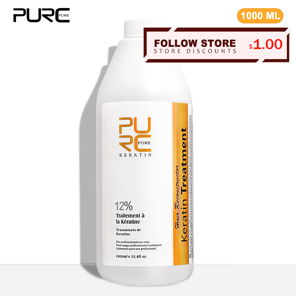Hair Care With Protein - PURC 12% Keratin Smoothing Hair Treatment