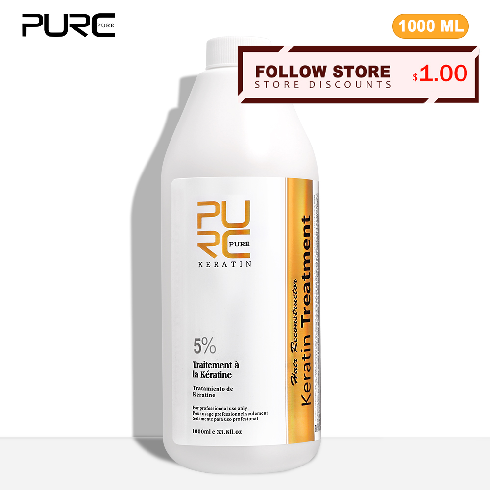 Hair Care With Protein - PURC 5% Keratin Smoothing Treatment Frizzy