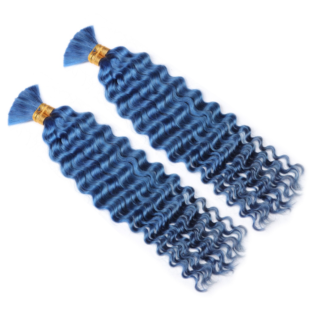 #Blue Deep Wave Boho Braids Hu - огляд і ціна Hair Care Color