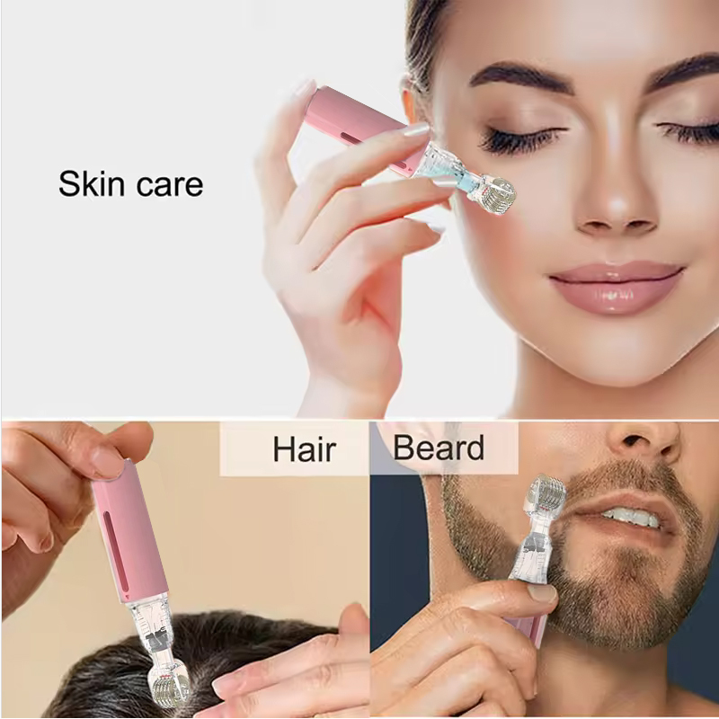 Women Facial Lip Derma Roller  - огляд і ціна Hair Care Serum
