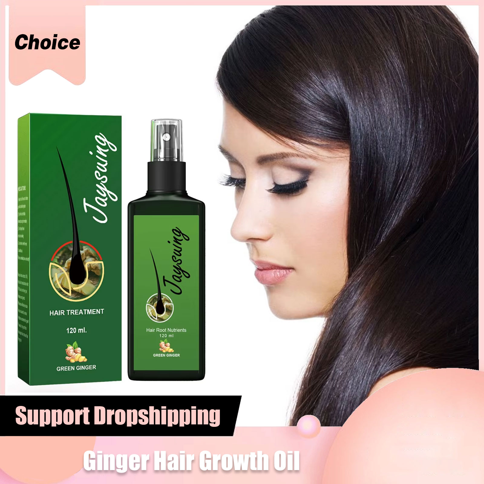 Fast Ginger Hair Growth Spray  - огляд і ціна Hair Care Serum
