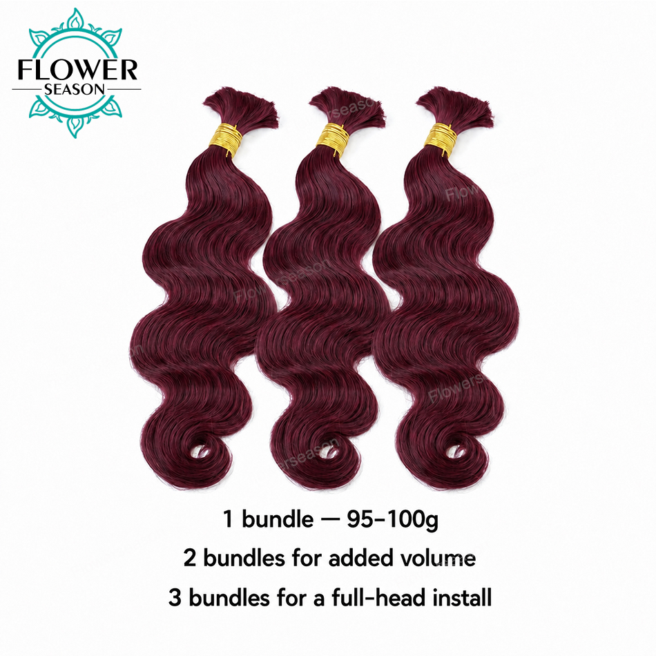 Bulk Human Hair For Braiding B - огляд і ціна Hair Care Color