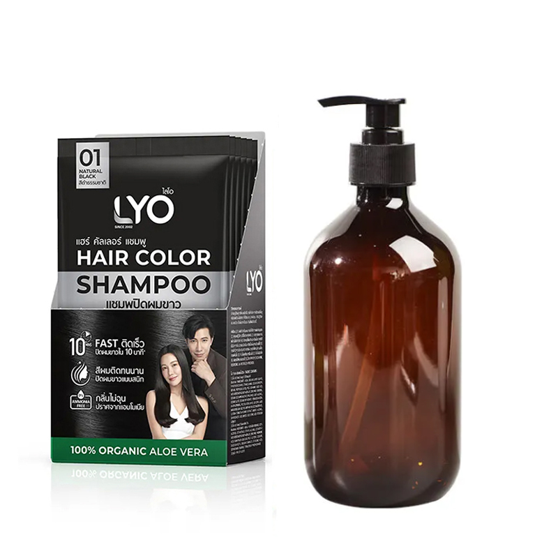 Lyo Natural Plant Hair Dyeing  - огляд і ціна Hair Care Color