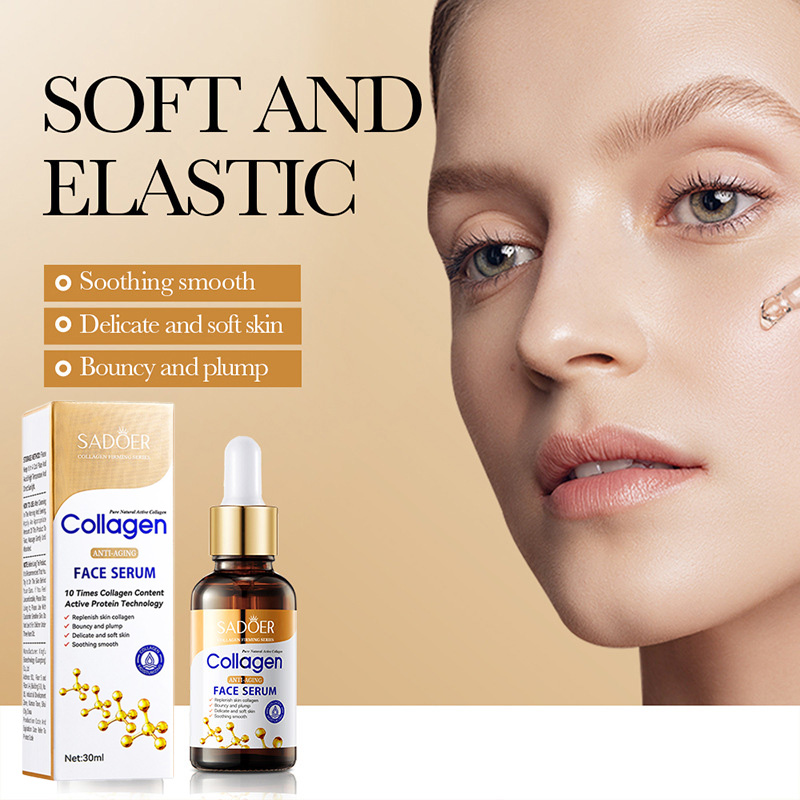SADOER Collagen Skin Care Sets - огляд і ціна Silk Press Serum