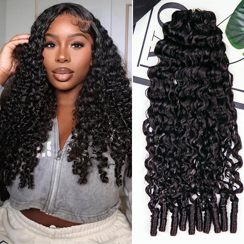 Burmese Curly Feather Crochet  - огляд і ціна Hair Care Color