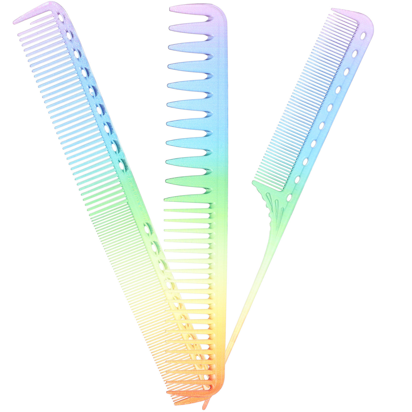 3Pcs Barber Comb Hairdressing  - огляд і ціна Hair Care Color