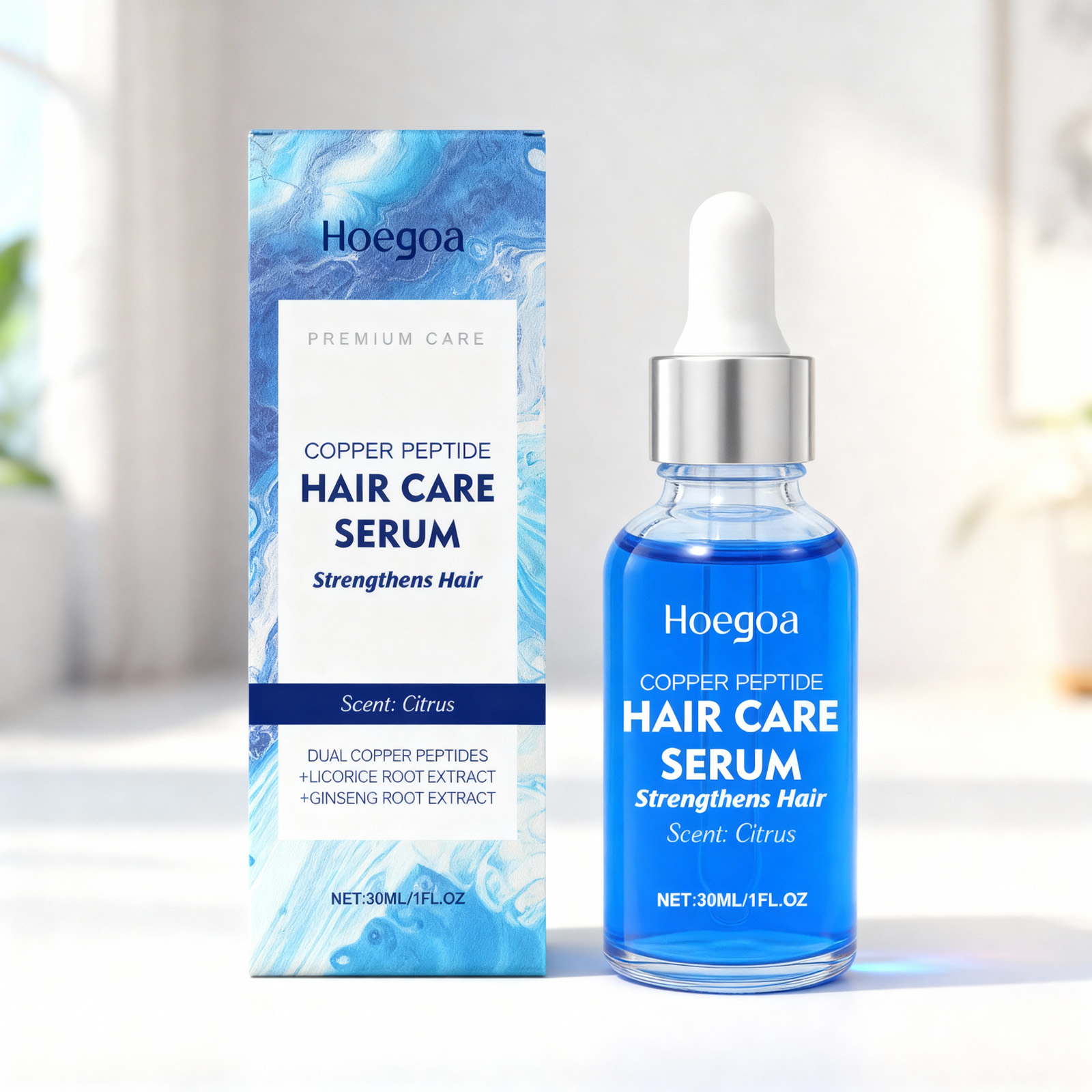 Copper Peptide Hair Serum Acti - огляд і ціна Hair Care With Protein
