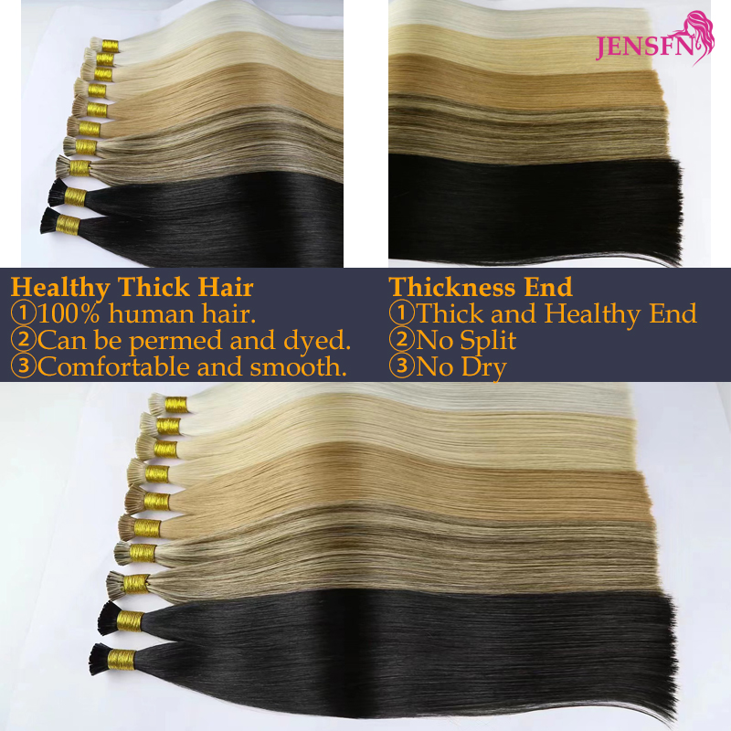 JENSFN I Tip Hair Extensions 1 - огляд і ціна Hair Care Color
