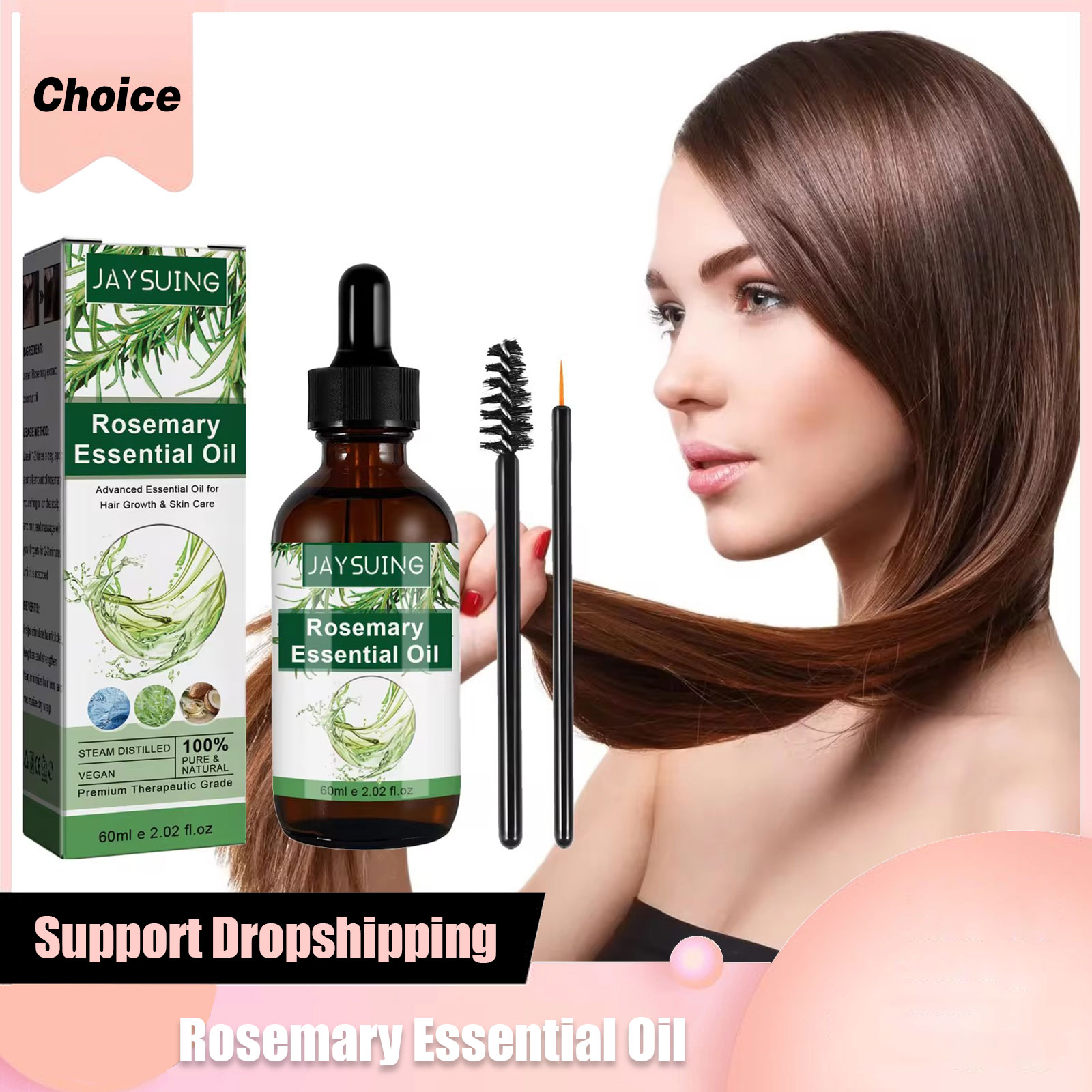 Rosemary Essential Oil For Hai - огляд і ціна Hair Care Growth