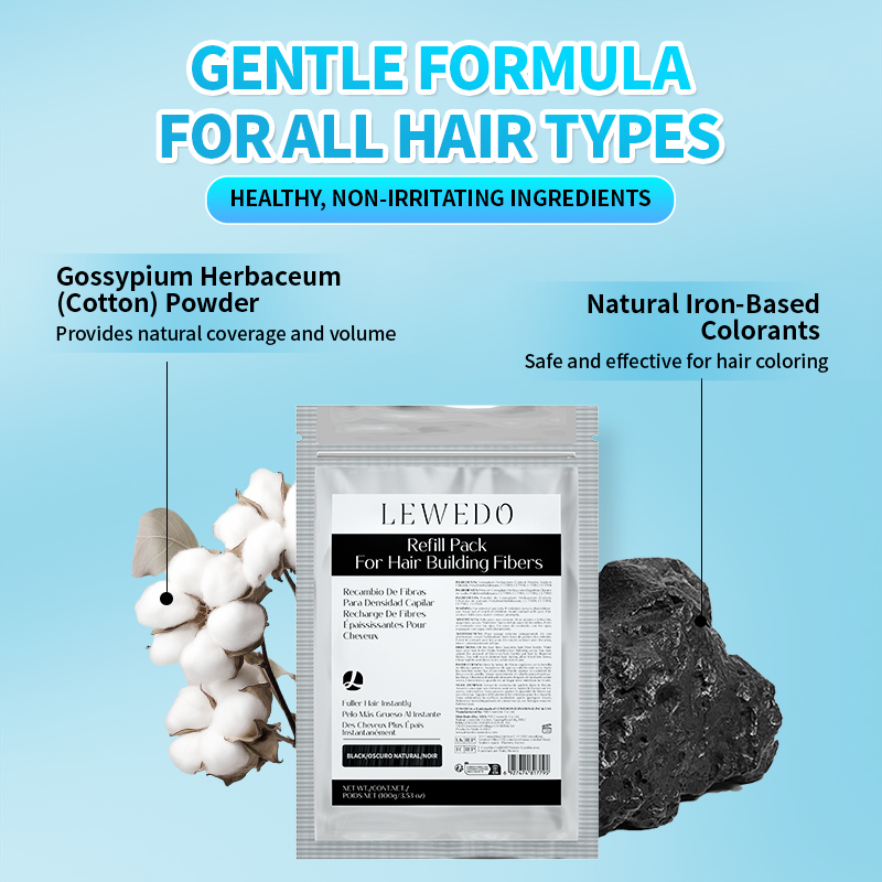 Hair Fibers Powder 100g Instan - огляд і ціна Hair Care With Protein