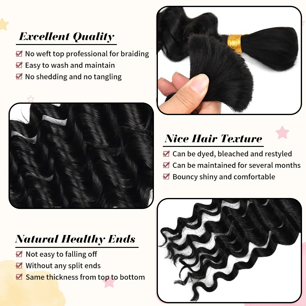 Human Braiding Hair for Boho B - огляд і ціна Hair Care Color