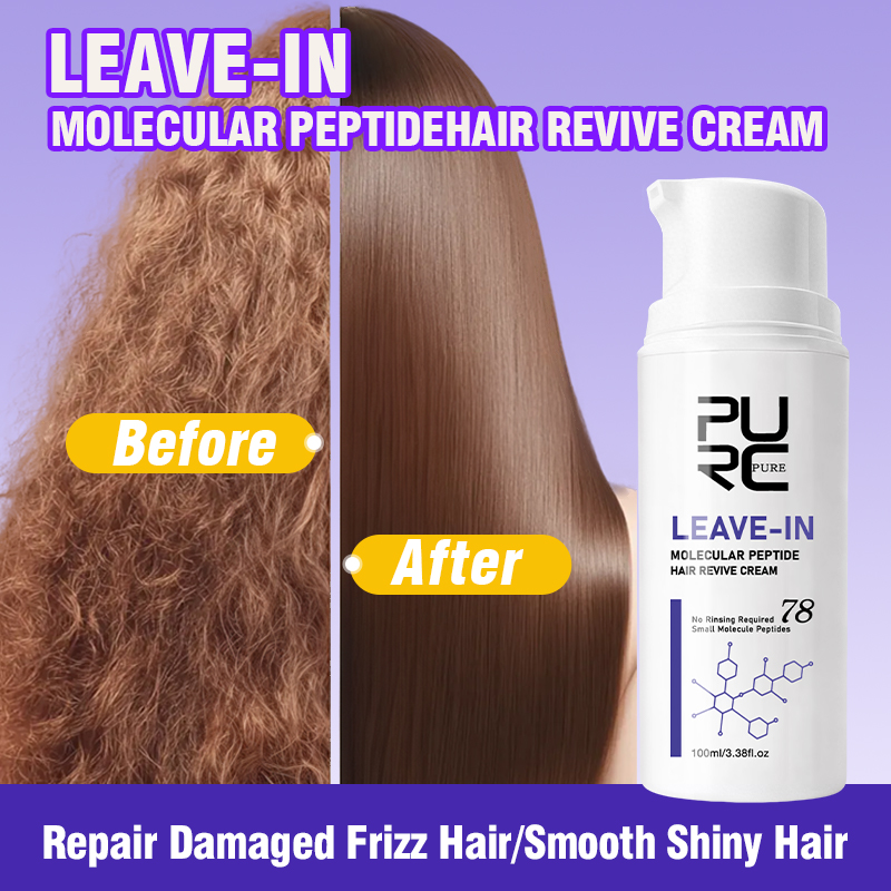 PURC Leave-In Keratin Hair Cre - огляд і ціна Hair Care With Protein