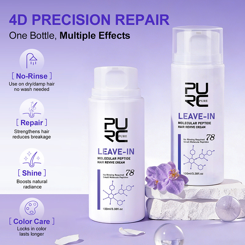 PURC Leave-In Keratin Hair Cre - огляд і ціна Hair Care With Protein