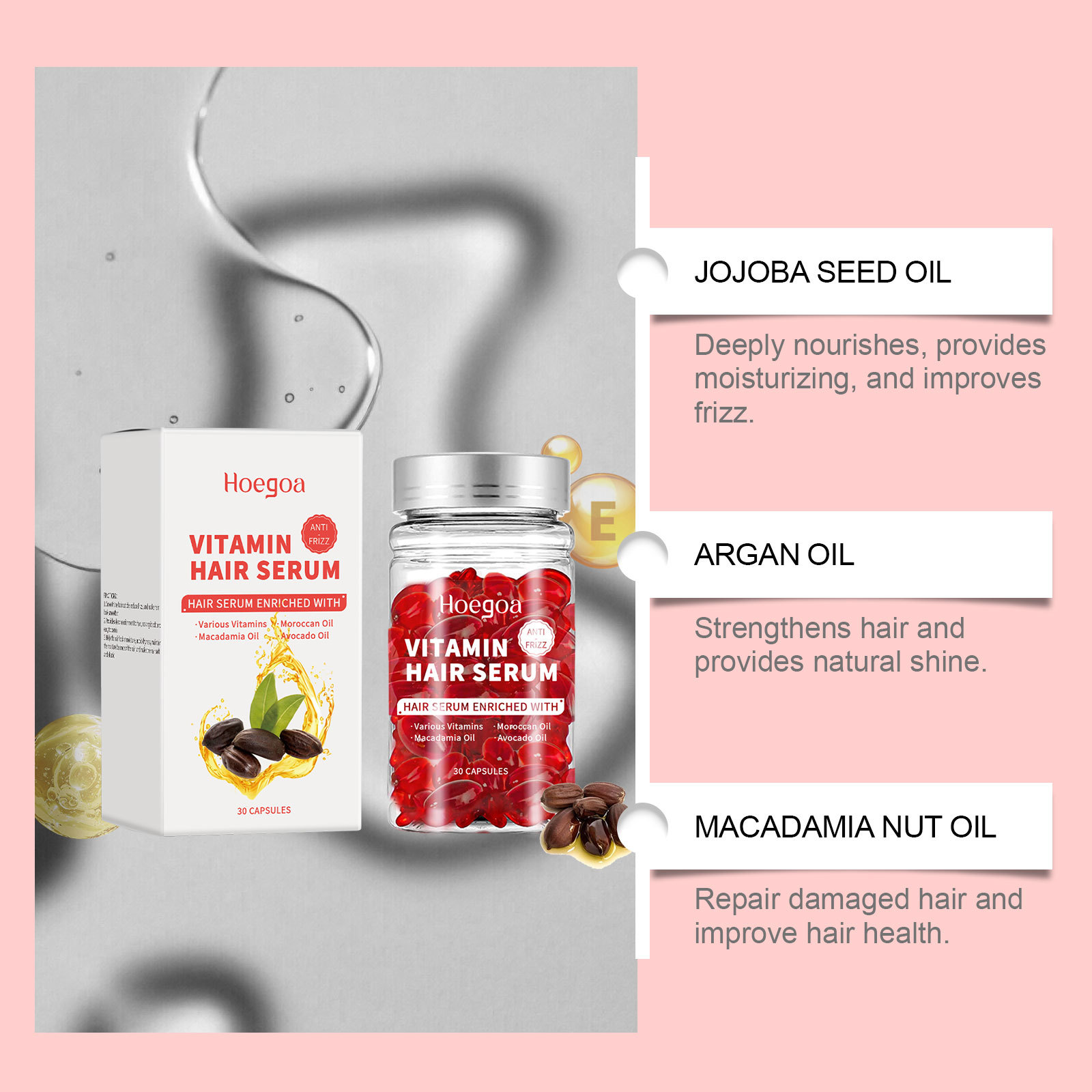 Vitamin Hair Care Serum Capsul - огляд і ціна Hair Care Growth