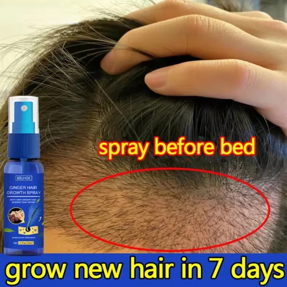 Fast Ginger Hair Growth Spray  - огляд і ціна Hair Care Growth