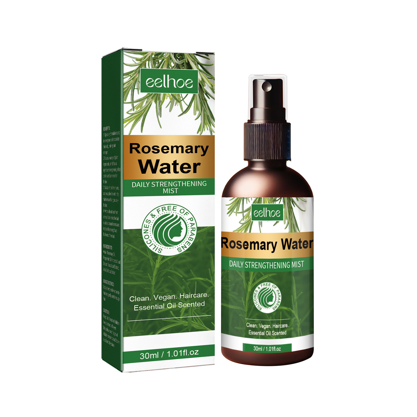 Rosemary Spray for Hair Nouris - огляд і ціна Hair Care Growth
